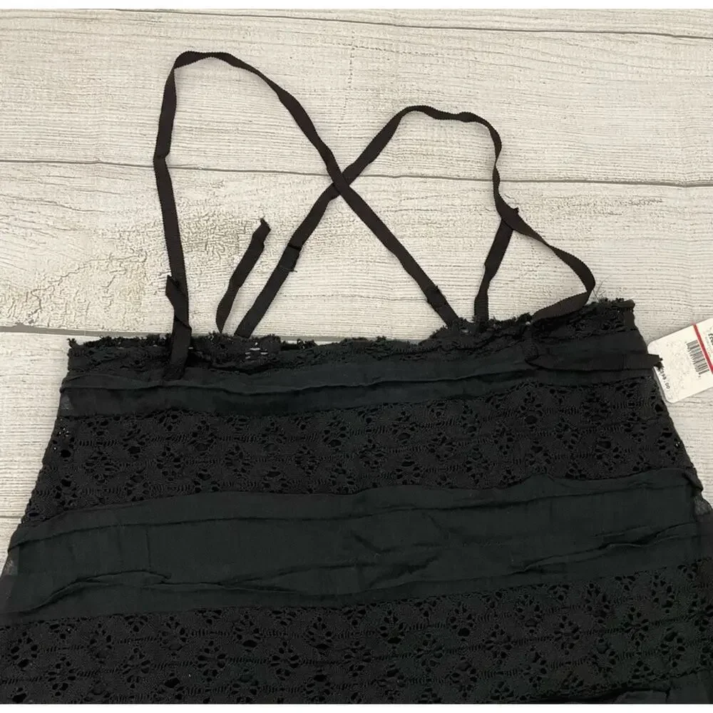 Free People NWT Shailee Slip Mini Dress